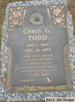 Chris G Todd