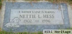 Nettie Lavada Taber Hess