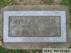 Myra W Wilber Roach