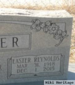 Easter Lily Reynolds Hibler