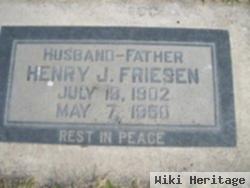 Henry J Friesen