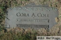 Cora Amelia Hill Cole