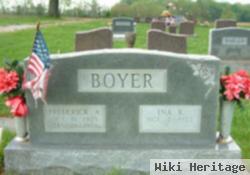 Pfc Frederick A Boyer