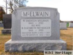 Barbara Elizabeth Heyberger Mcelwain