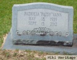 Patricia "patsy" Vann Shows