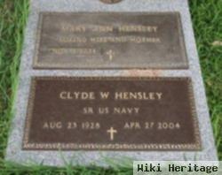 Clyde W Hensley