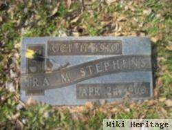 Ira M Stephens