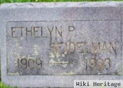 Ethelyn P. Vermilya Seidelman