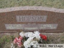 W Cecil Hopson