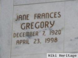 Jane Frances Gregory