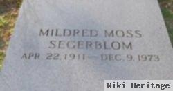 Mildred "millie" Moss Segerblom