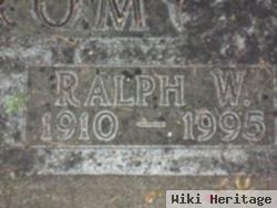 Ralph W Bergstrom