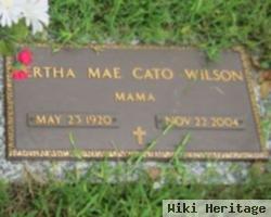 Bertha Mae Cato Wilson