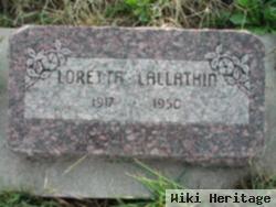 Loretta Lallathin