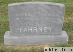 Lester B Fahrney