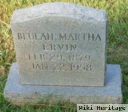 Beulah Martha Ervin