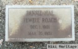 Fannie Mae Fewell Roach