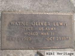 Wayne Oliver Lewis