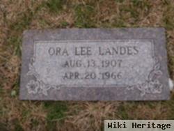 Ora Lee Landes