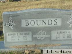 Edwin E (Buddie) Bounds