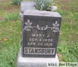 Mary J Stansbury