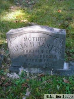 Julia H. Barker