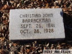 Christian John Barrackman