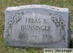 Freas Xavier Hunsinger