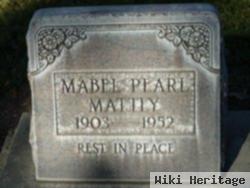 Mabel Pearl Haley Mattly