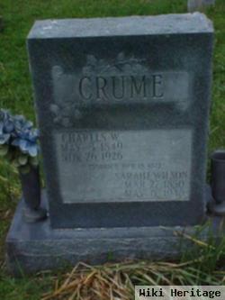 Charles W Crume