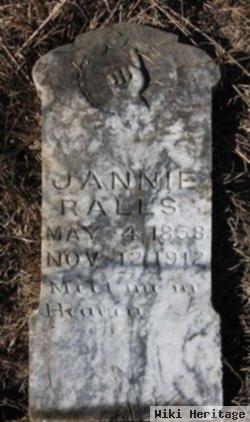 Jannie Ralls