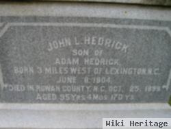 John Leonard Hedrick