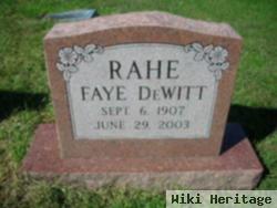 Faye Dewitt Rahe