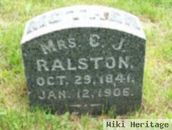 Elizabeth Jane Hoover Ralston