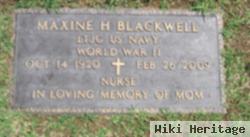 Ltjg Maxine H. Blackwell