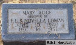 Mary Alice Loman