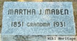 Martha Jane Maben