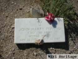 Sgt John Harry Pepping