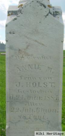 Annie M. Holst