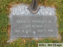 Cecil G Winburn, Jr