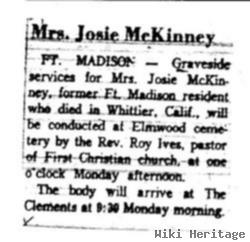 Josie P Wolter Mckinney