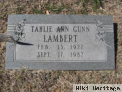 Tahlie Ann Gunn Lambert