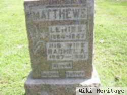 Lewis E Matthews