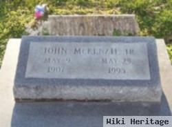 John Marshall "johnny" Mckenzie, Jr