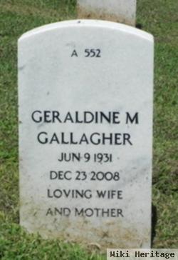 Geraldine M Gallagher