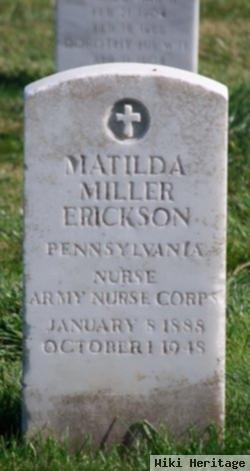 Matilda Magdellen Miller Erickson