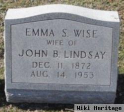 Emma S. Wise Lindsay