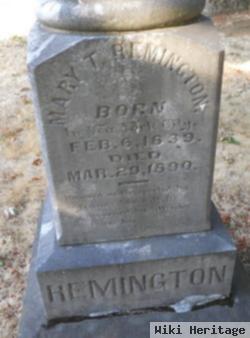 Mary T Remington