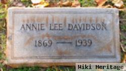 Georgeanna Lee "annie" Prather Davidson