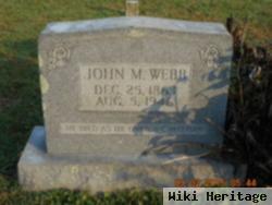 John M Webb